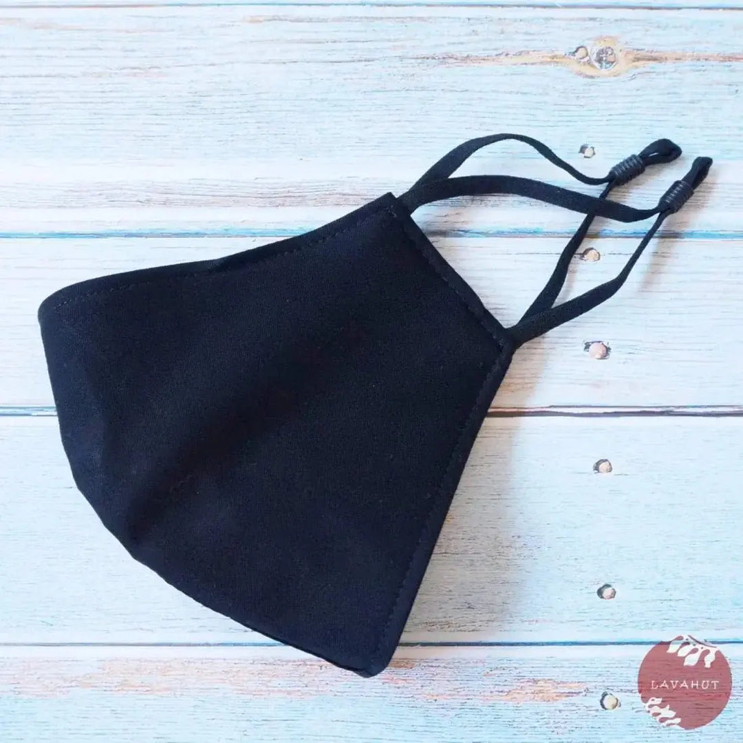 Adjustable + Filter Pocket • Black Ninja - Made in Hawaii