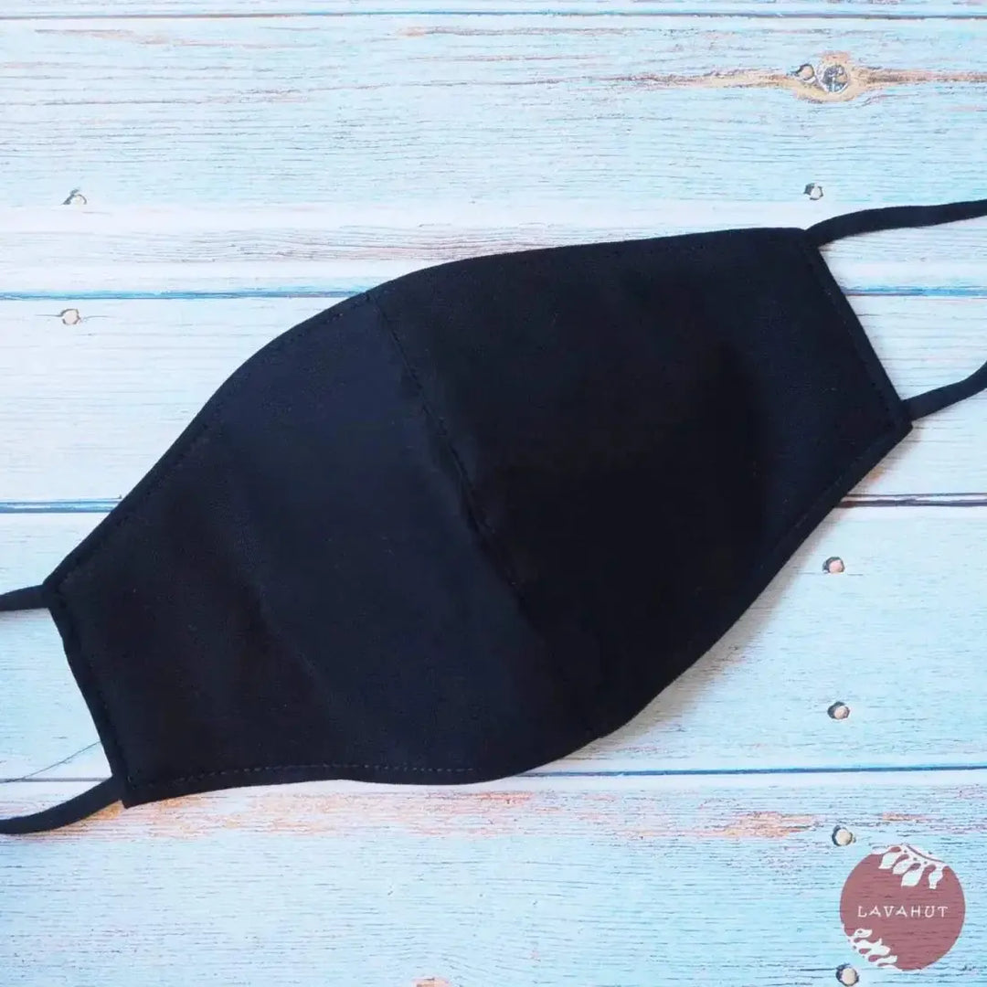 Adjustable + Filter Pocket • Black Ninja - Made in Hawaii