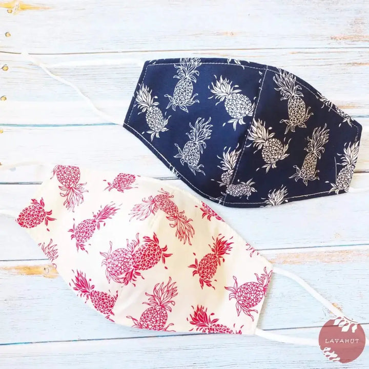 Adjustable + Filter Pocket • Blue Pineapple Punch - Made in Hawaii