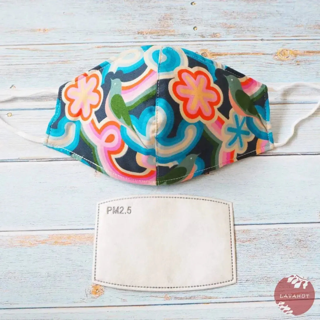 Adjustable + Filter Pocket • Blue Sunburst - Made in Hawaii