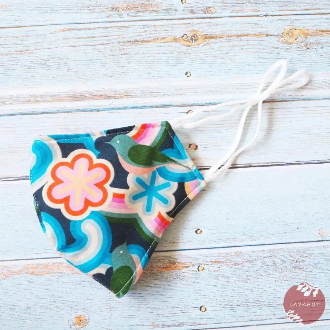 Adjustable + Filter Pocket • Blue Sunburst - Made in Hawaii