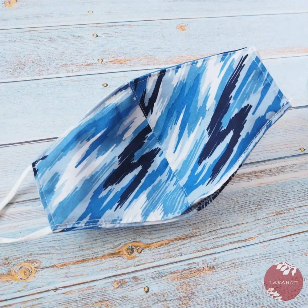 Adjustable + Filter Pocket • Blue Surf Rider - Made in Hawaii