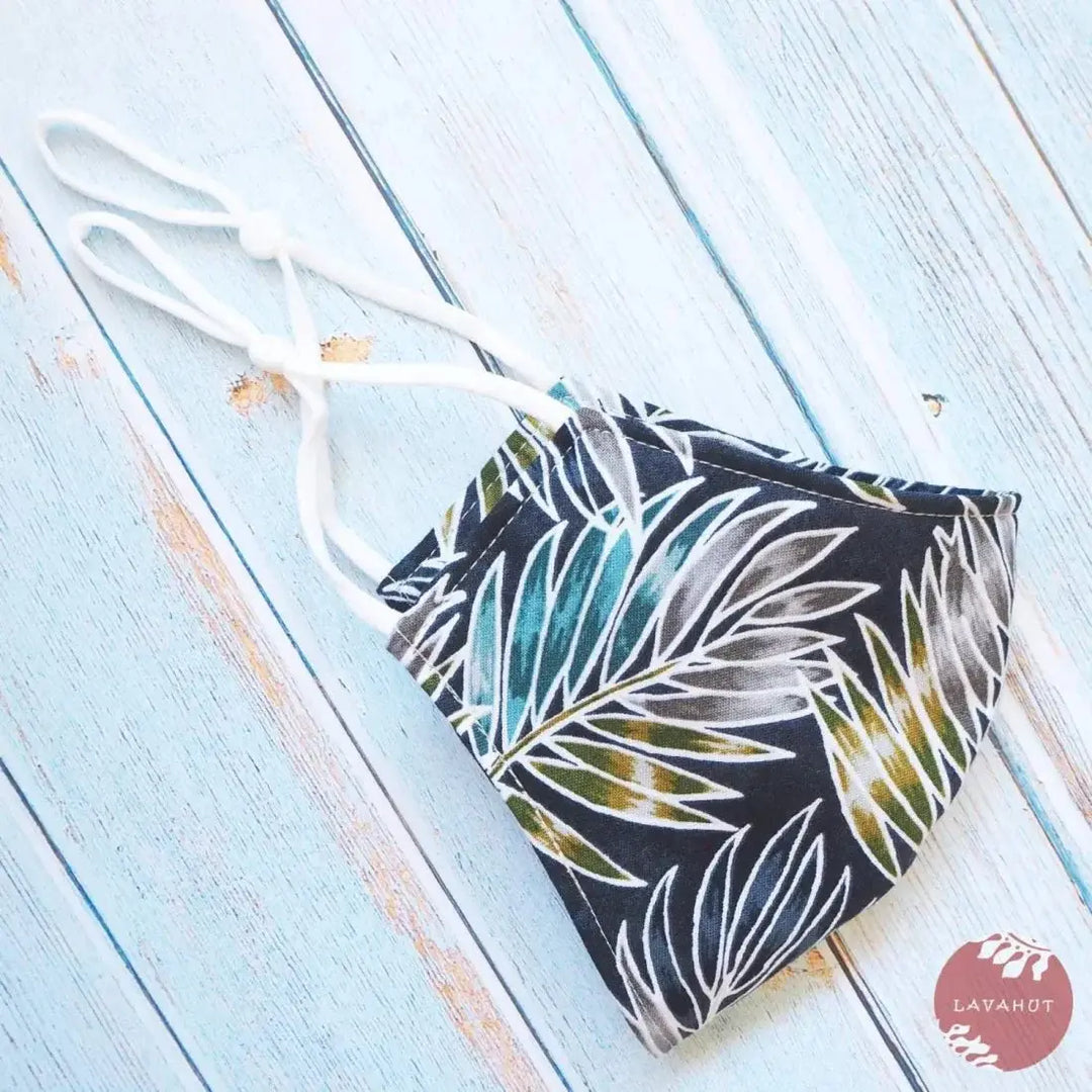 Adjustable + Filter Pocket • Grey Jungle - Made in Hawaii
