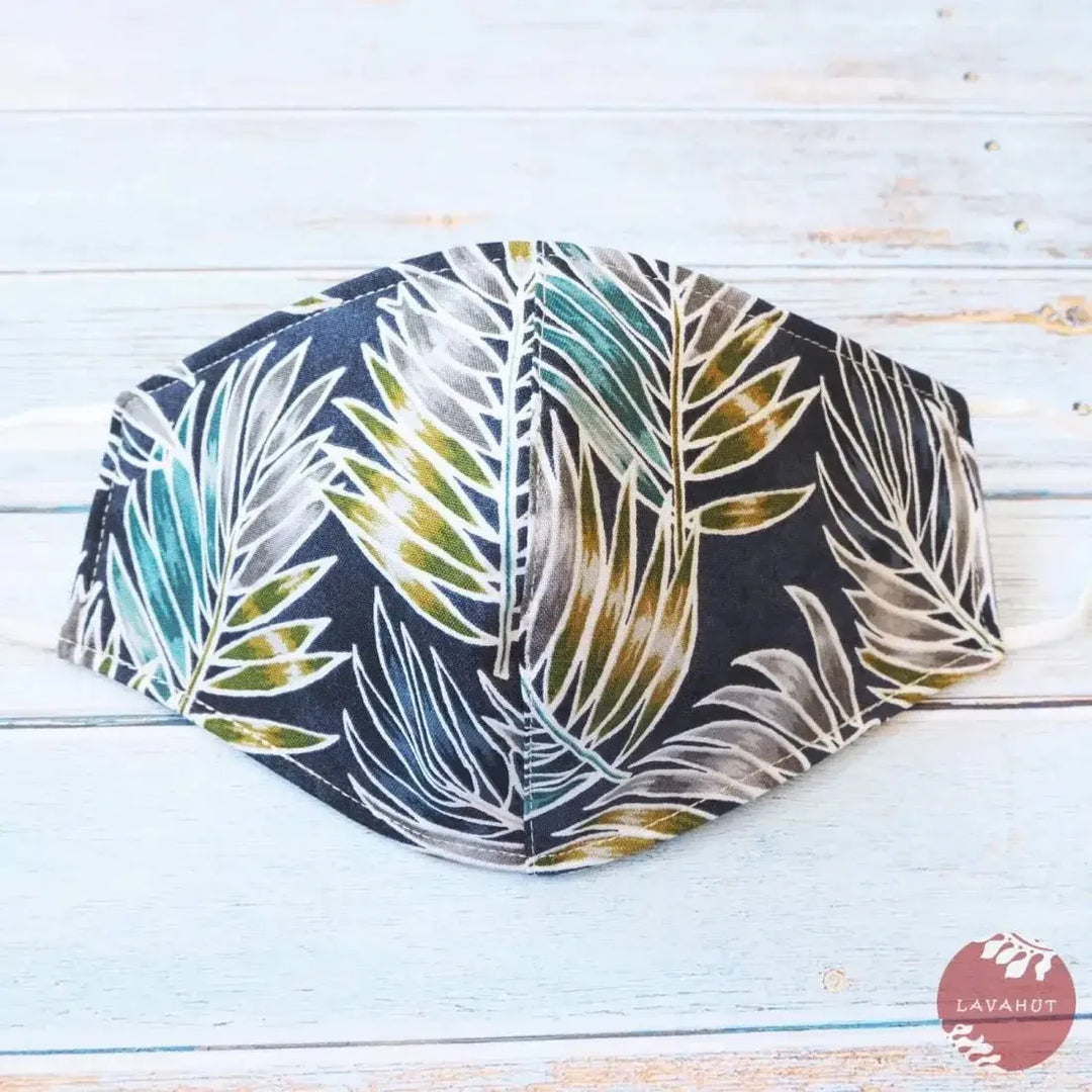 Adjustable + Filter Pocket • Grey Jungle - Made in Hawaii