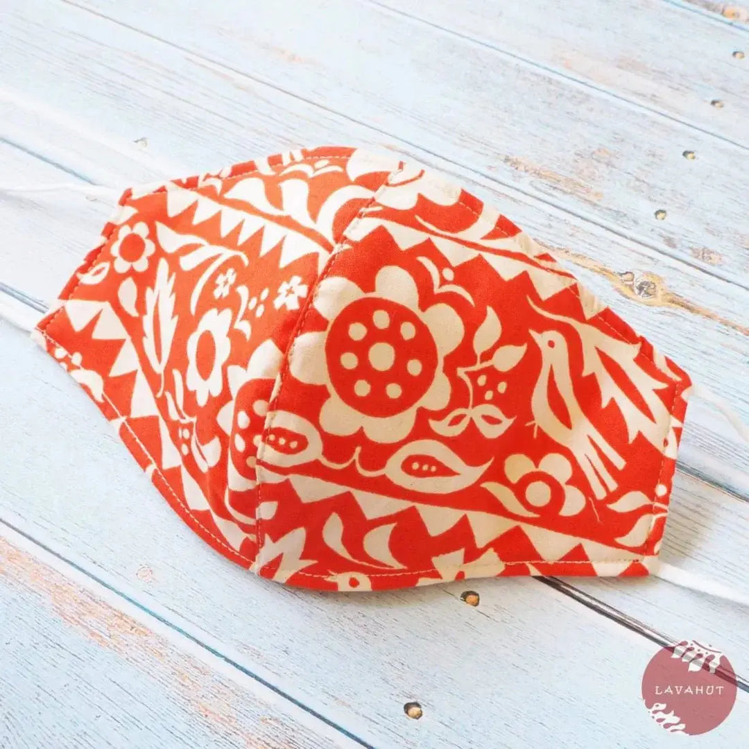 Adjustable + Filter Pocket • Orange Sunrise - Made in Hawaii
