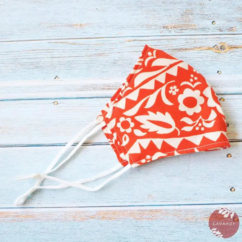 Adjustable + Filter Pocket • Orange Sunrise - Made in Hawaii