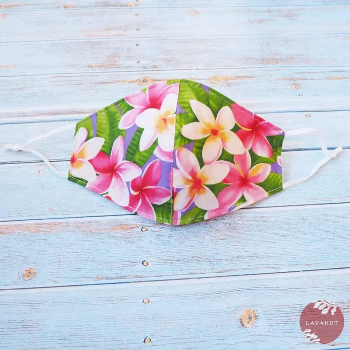 Adjustable + Filter Pocket • Purple Koko Crater - Made in Hawaii