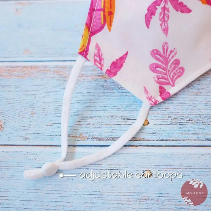 Adjustable + Filter Pocket • White Woody Cruiser - Made in Hawaii