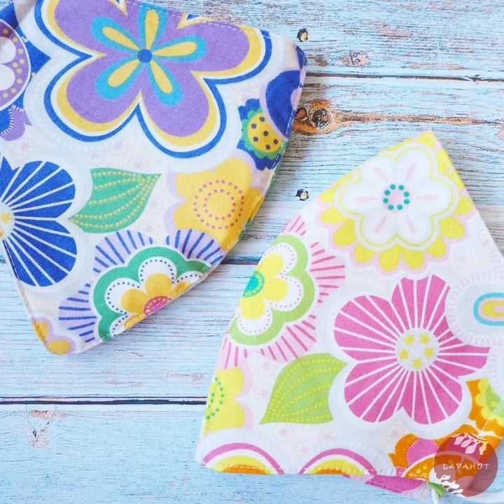 Adjustable Tropical Face Mask • Pink Daisy Pop - Made in Hawaii