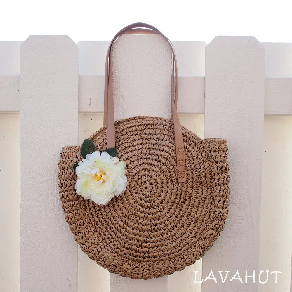 Anela Circle Island Tote Bag - Made in Hawaii