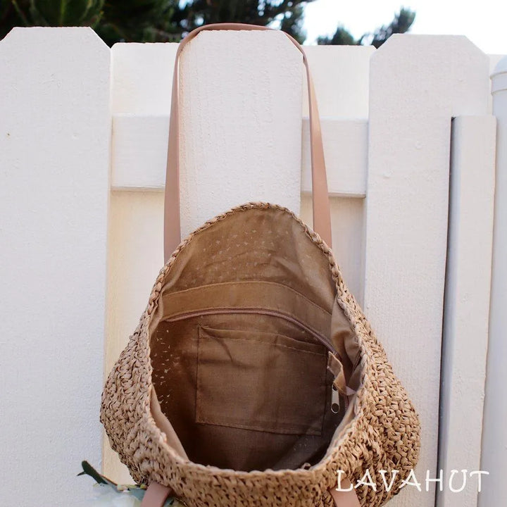 Anela Circle Island Tote Bag - Made in Hawaii