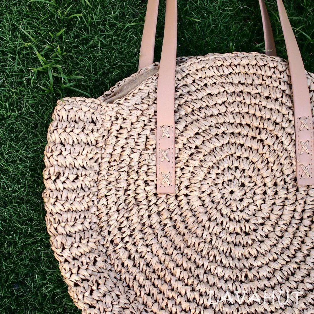 Anela Circle Island Tote Bag - Made in Hawaii