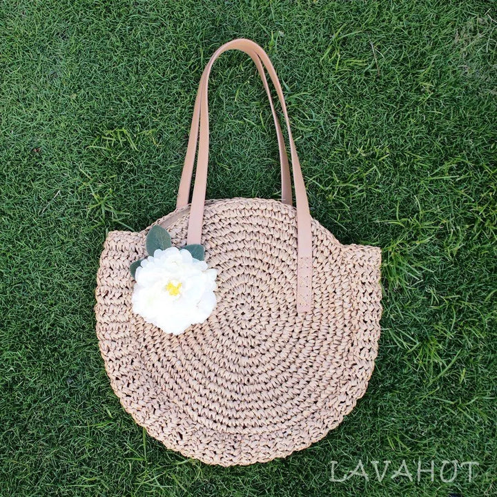 Anela Circle Island Tote Bag - Made in Hawaii