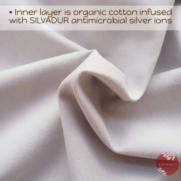 Antimicrobial Silvadur™ + Origami 3d Face Mask • White Seigaiha Waves - Made in Hawaii