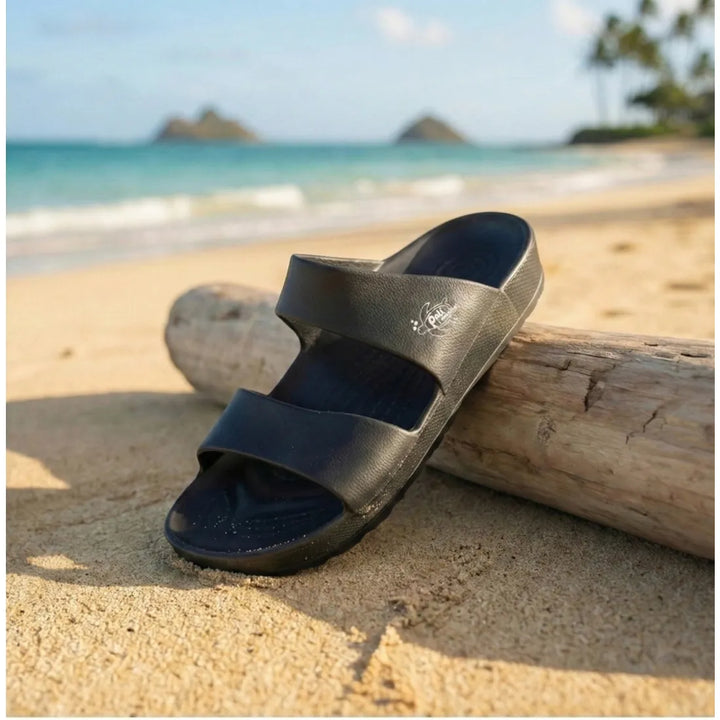 Black Cruz™ - Pali Hawaii Sandals - Made in Hawaii