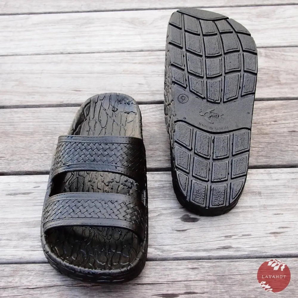 Black Jon Jandals® - Pali Hawaii - Made in Hawaii