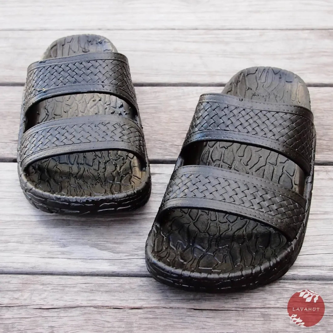 Black Jon Jandals® - Pali Hawaii - Made in Hawaii