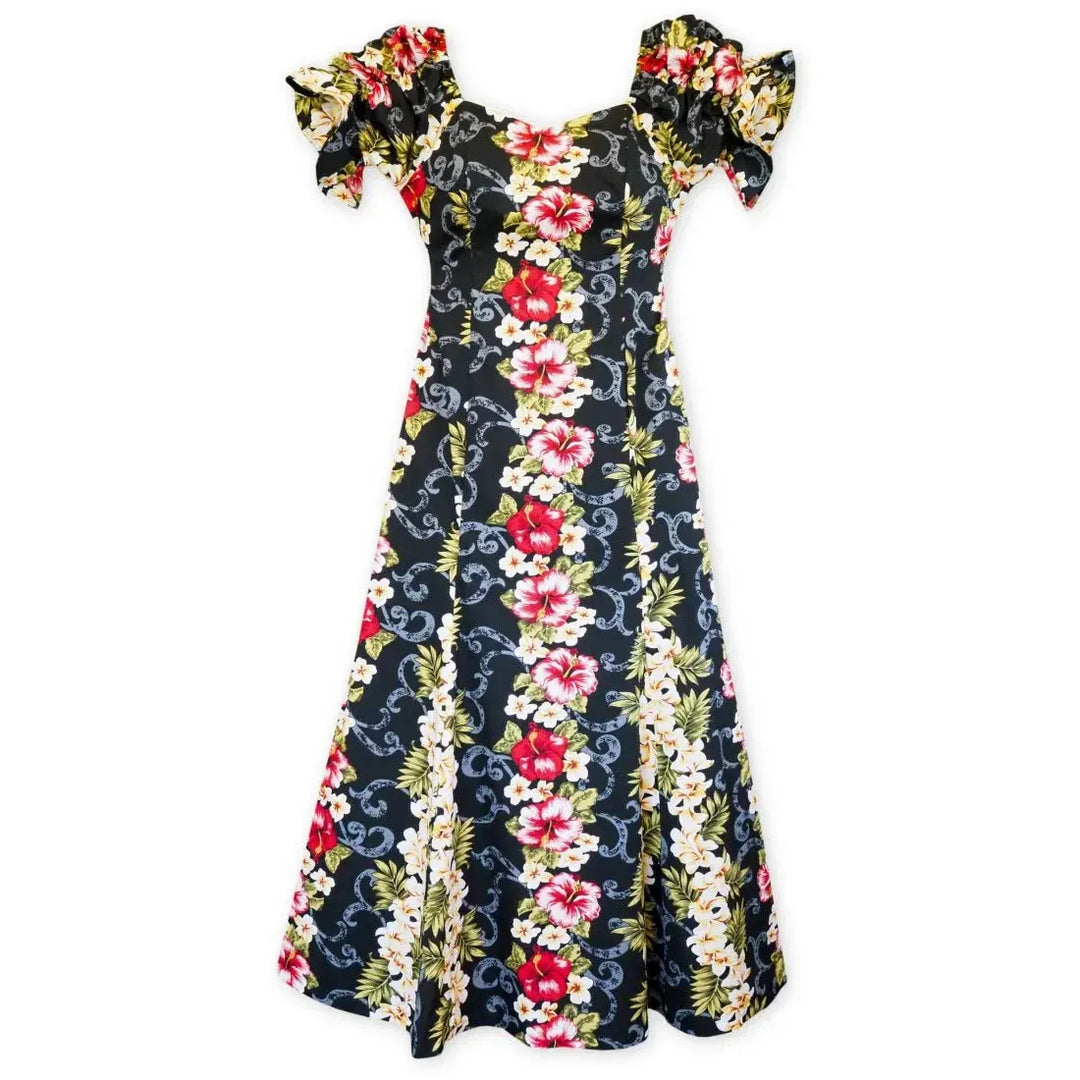 Blackmist Aikane Hawaiian Dress - Made in Hawaii