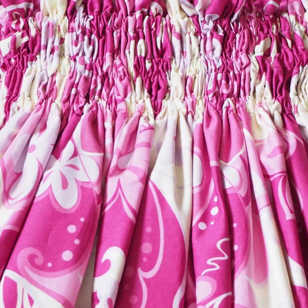 Boogie Pink Single Pa’u Hawaiian Hula Skirt - Made In Hawaii