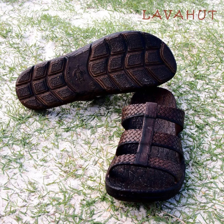 Brown Jaya Jandals® - Pali Hawaii - Made in Hawaii