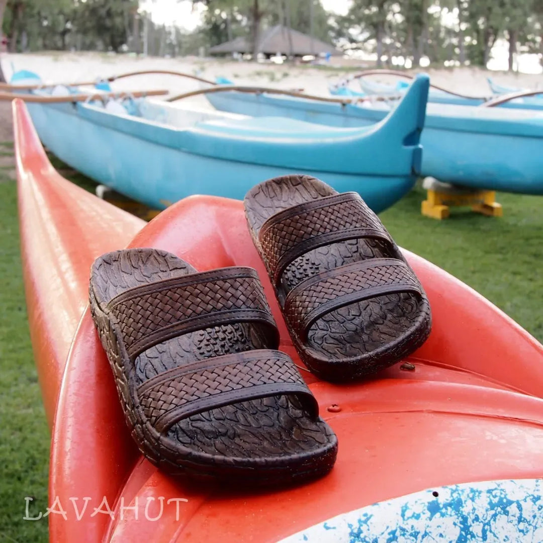 Brown Jon Jandals® - Pali Hawaii - Made in Hawaii