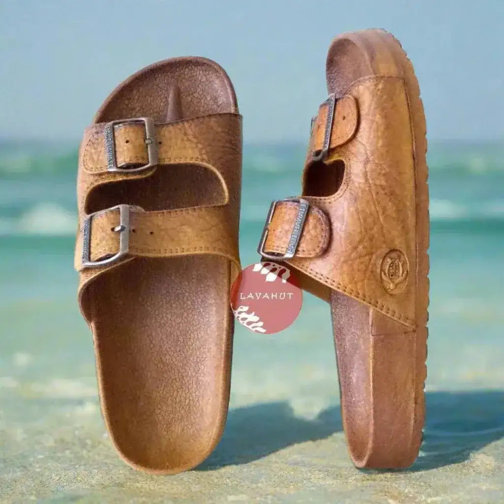Brown Buckle Pali Hawaii - Hawaiian Jesus Sandals - Made in Hawaii