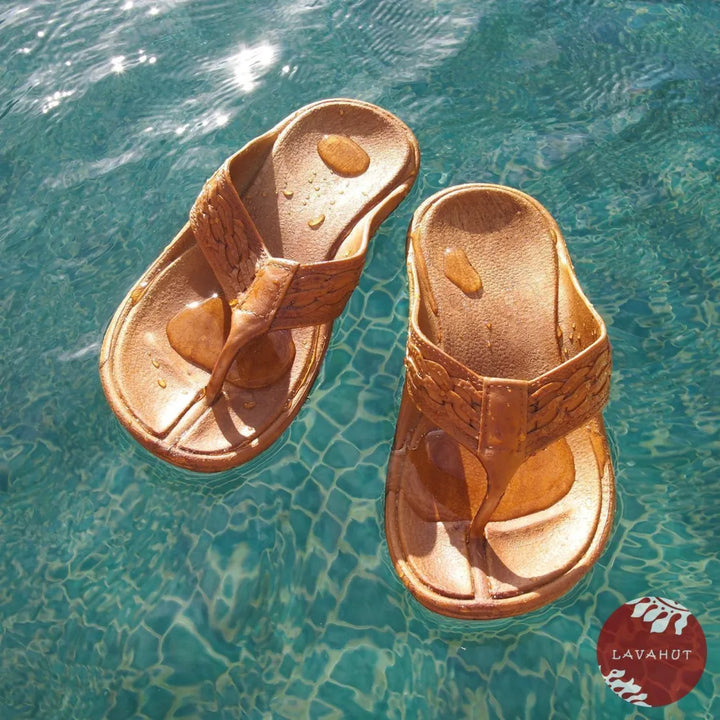 Brown Shaka™ - Pali Hawaii Thong Sandals - Made in Hawaii