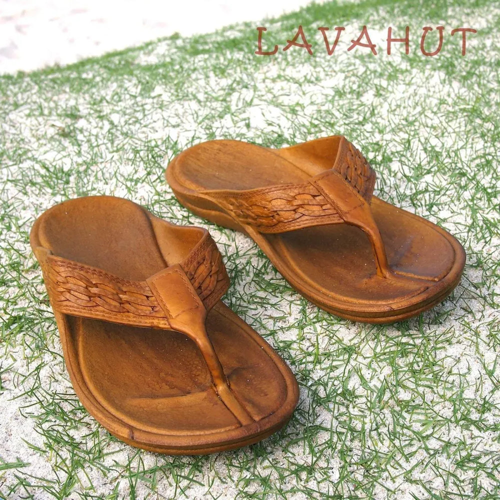 Brown Shaka™ - Pali Hawaii Thong Sandals - Made in Hawaii