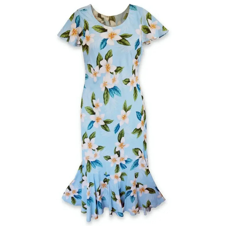 Escape Blue Malia Hawaiian Dress - Made in Hawaii