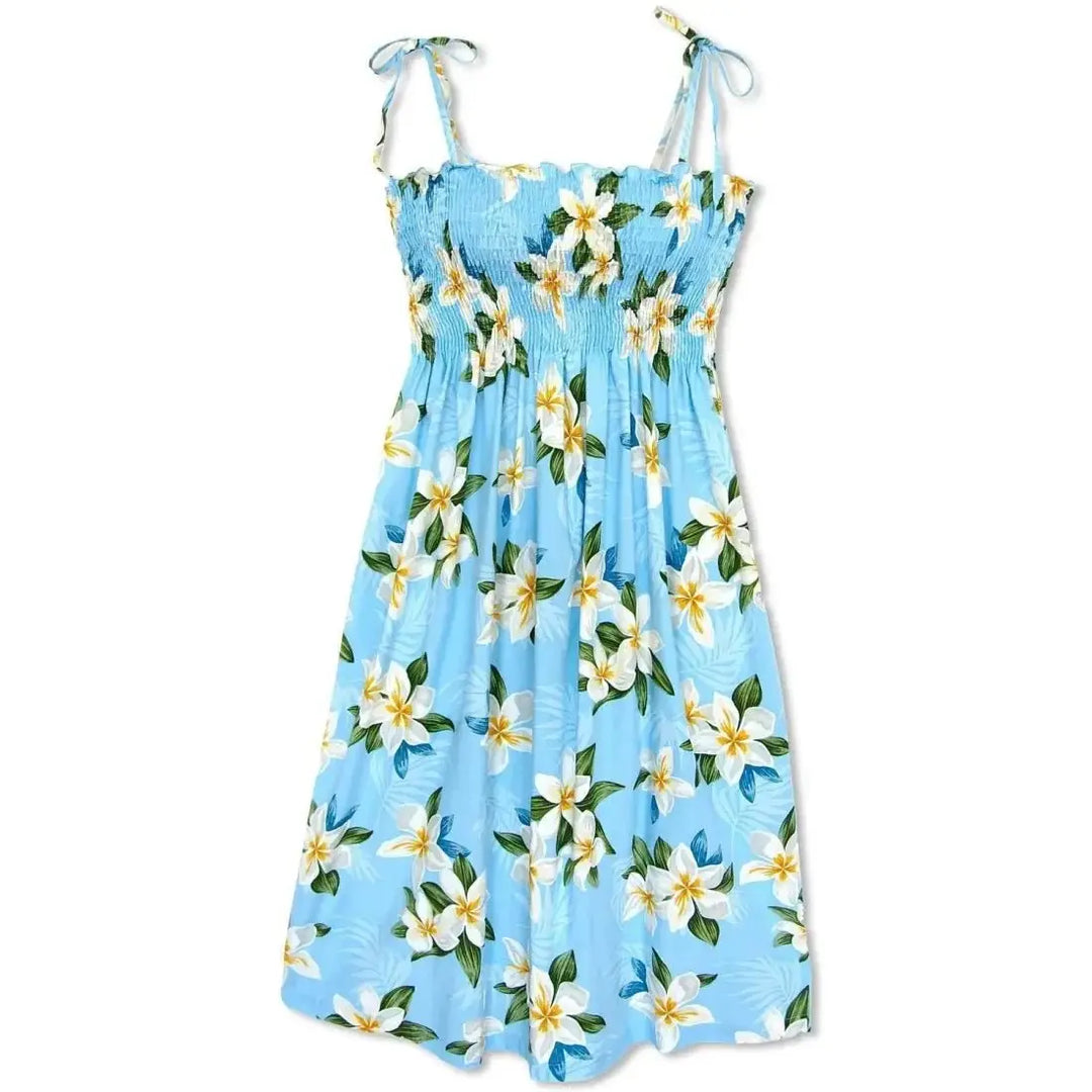 Escape Blue Moonkiss Hawaiian Dress Made in Hawaii