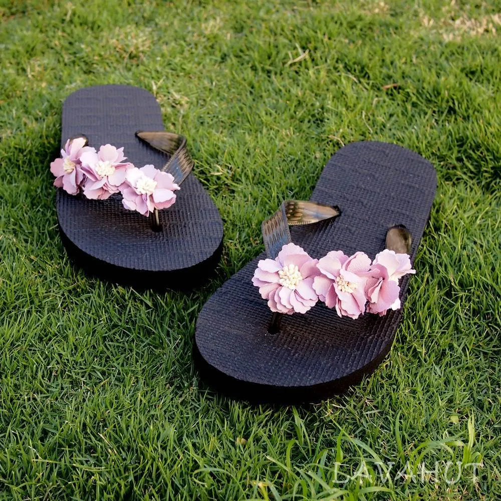 Flower Power Flip Flops - Made in Hawaii