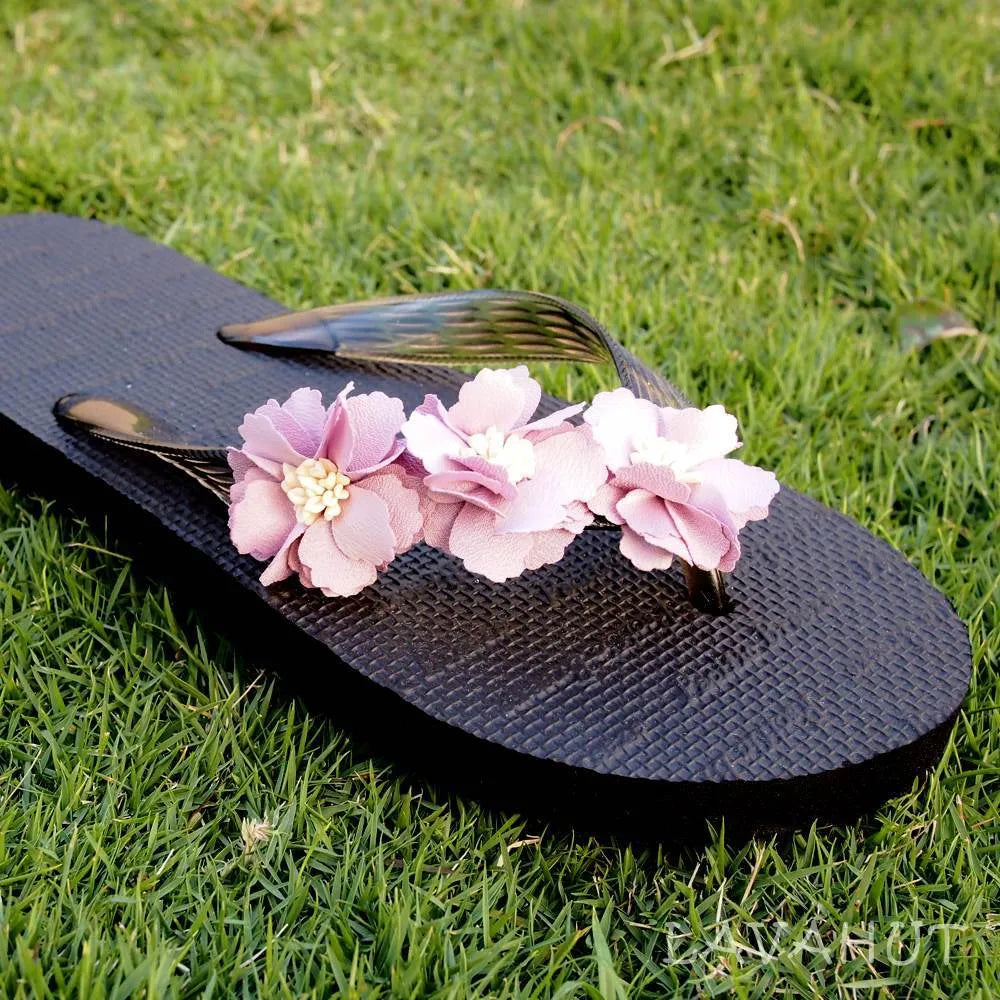 Flower Power Flip Flops - Made in Hawaii