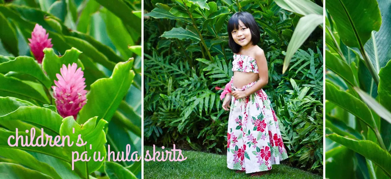 Children's Pa'u Hula Skirts by Lavahut.com