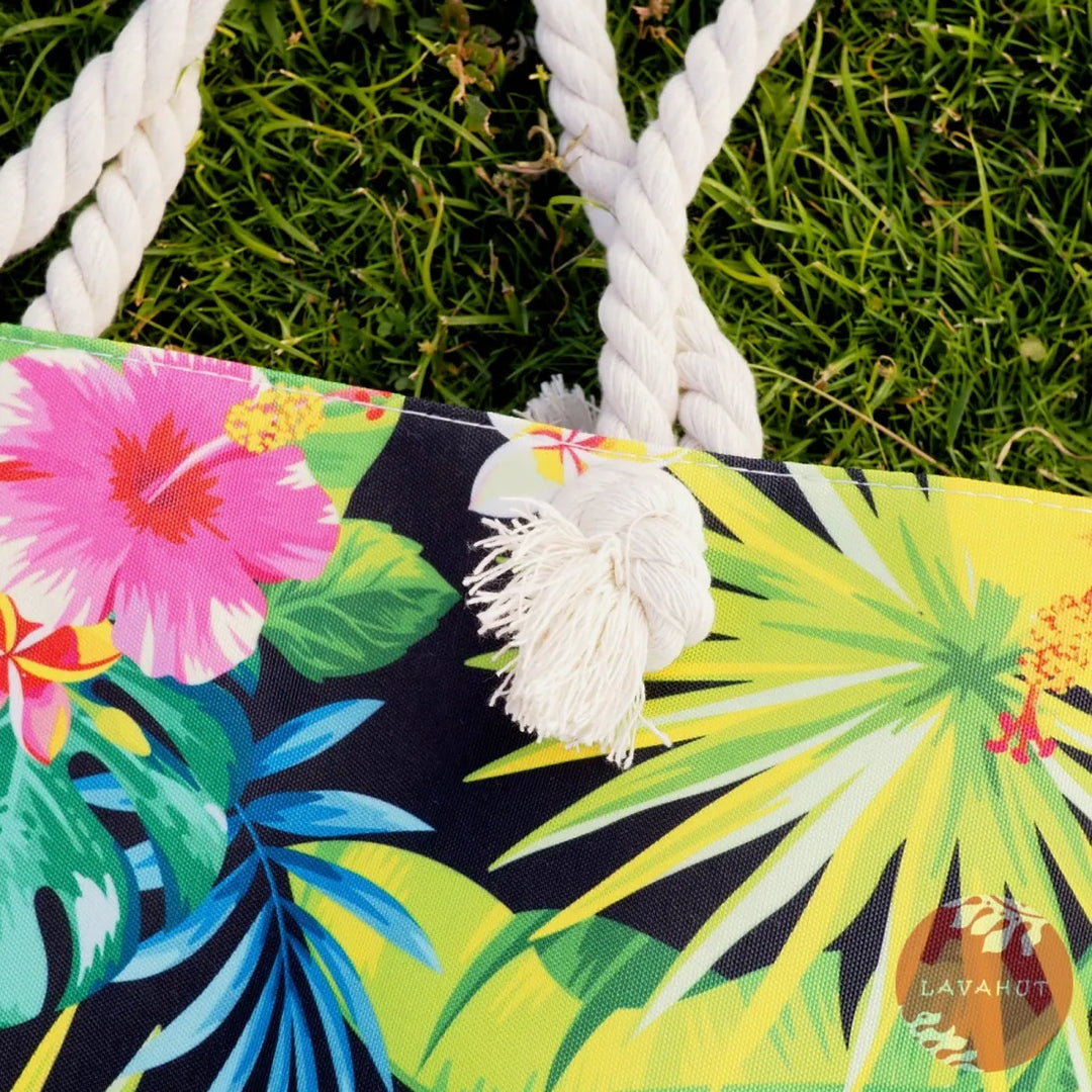 Going Aloha Canvas Tote Bag - Made in Hawaii