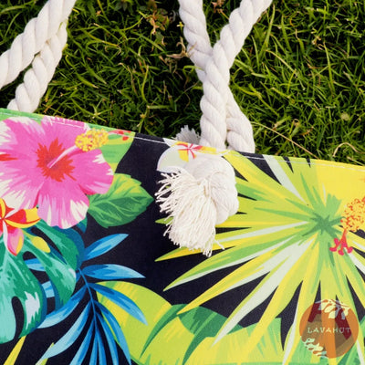 Going Aloha Canvas Tote Bag - Made In Hawaii