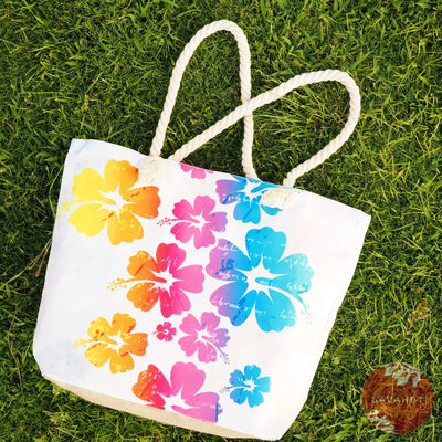 Going Aloha Canvas Tote Bag - Made In Hawaii