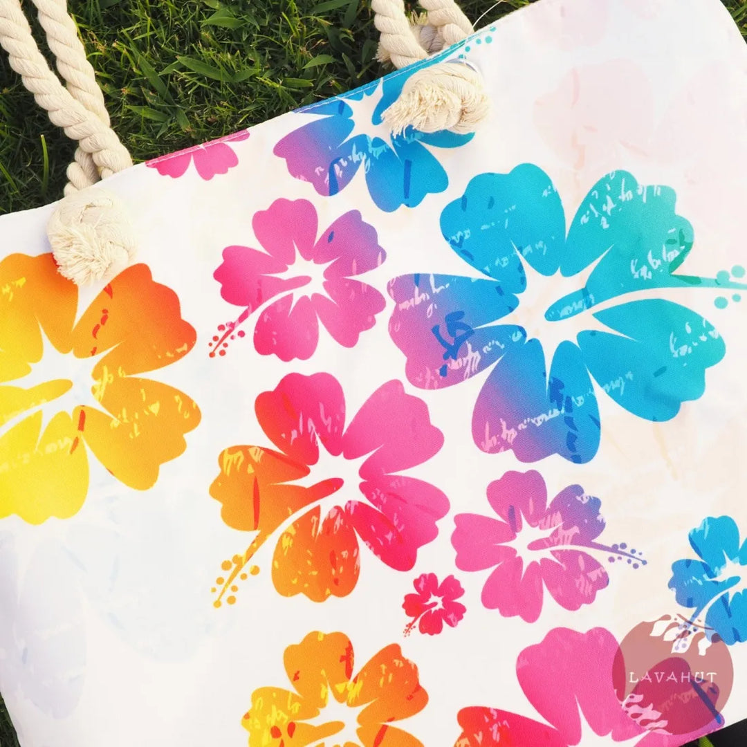 Going Aloha Canvas Tote Bag - Made in Hawaii