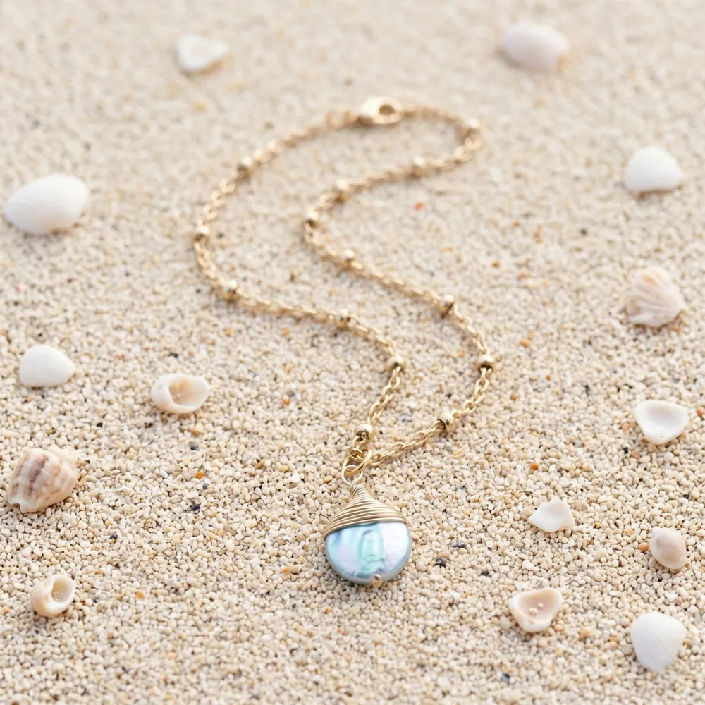 Hanalei Kiss Pendant Necklace - Made in Hawaii