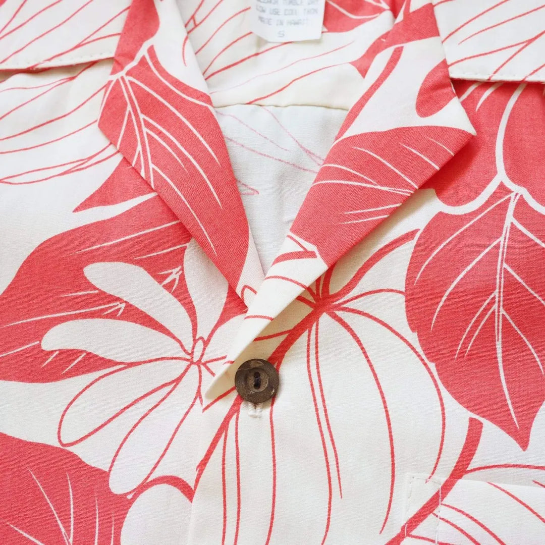 Haven Coral Hawaiian Cotton Shirt - Made in Hawaii