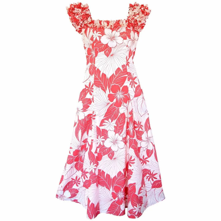 Haven Coral Leilani Hawaiian Muumuu Dress - Made in Hawaii