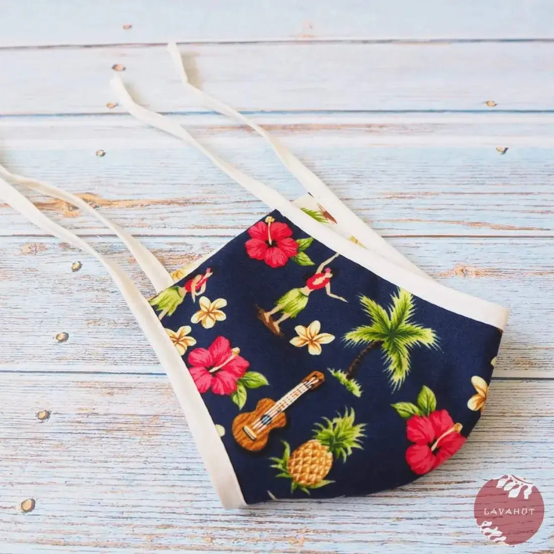 Hawaiian Children’s Face Mask • Hula Girl - Made in Hawaii