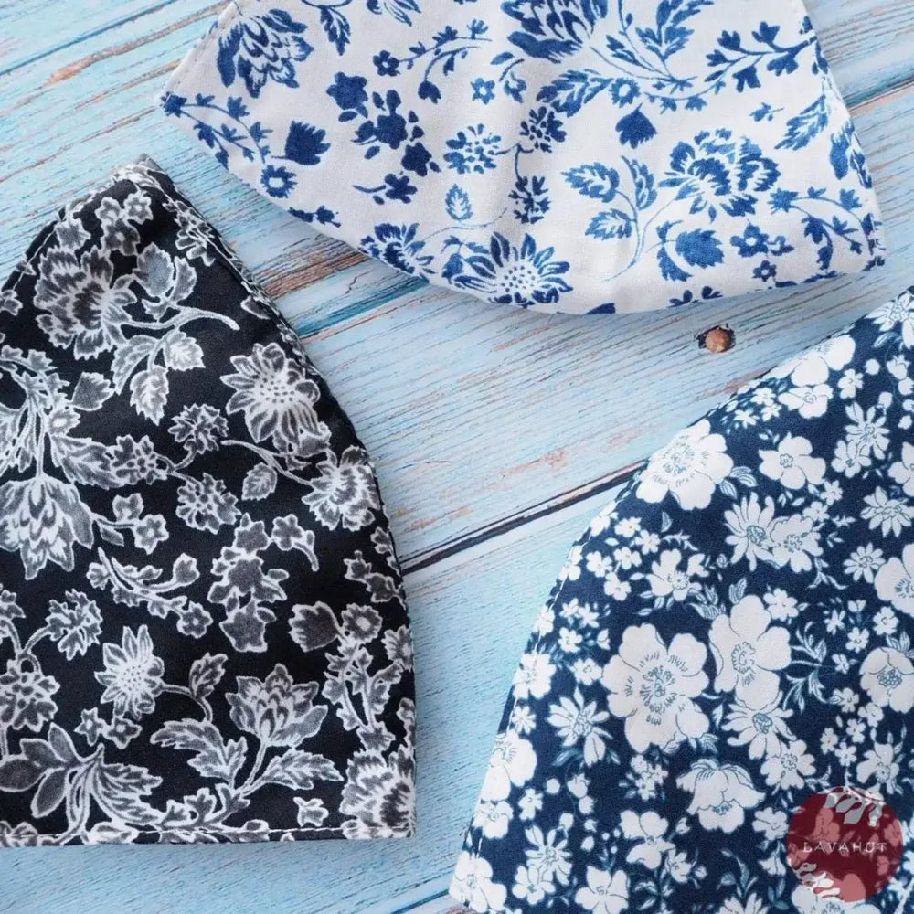 Hawaiian Face Mask • Black Chelsea - Made in Hawaii
