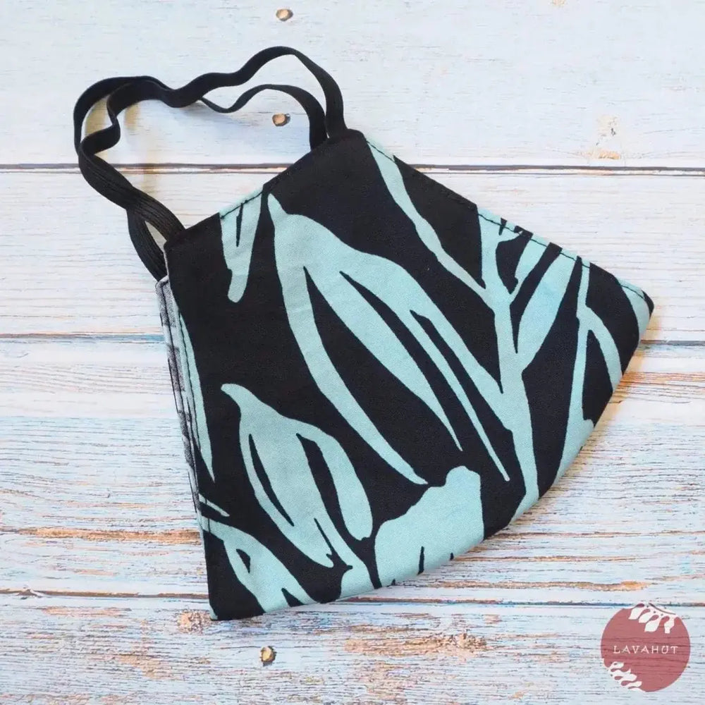 Hawaiian Face Mask • Black Hana Hou - Made in Hawaii