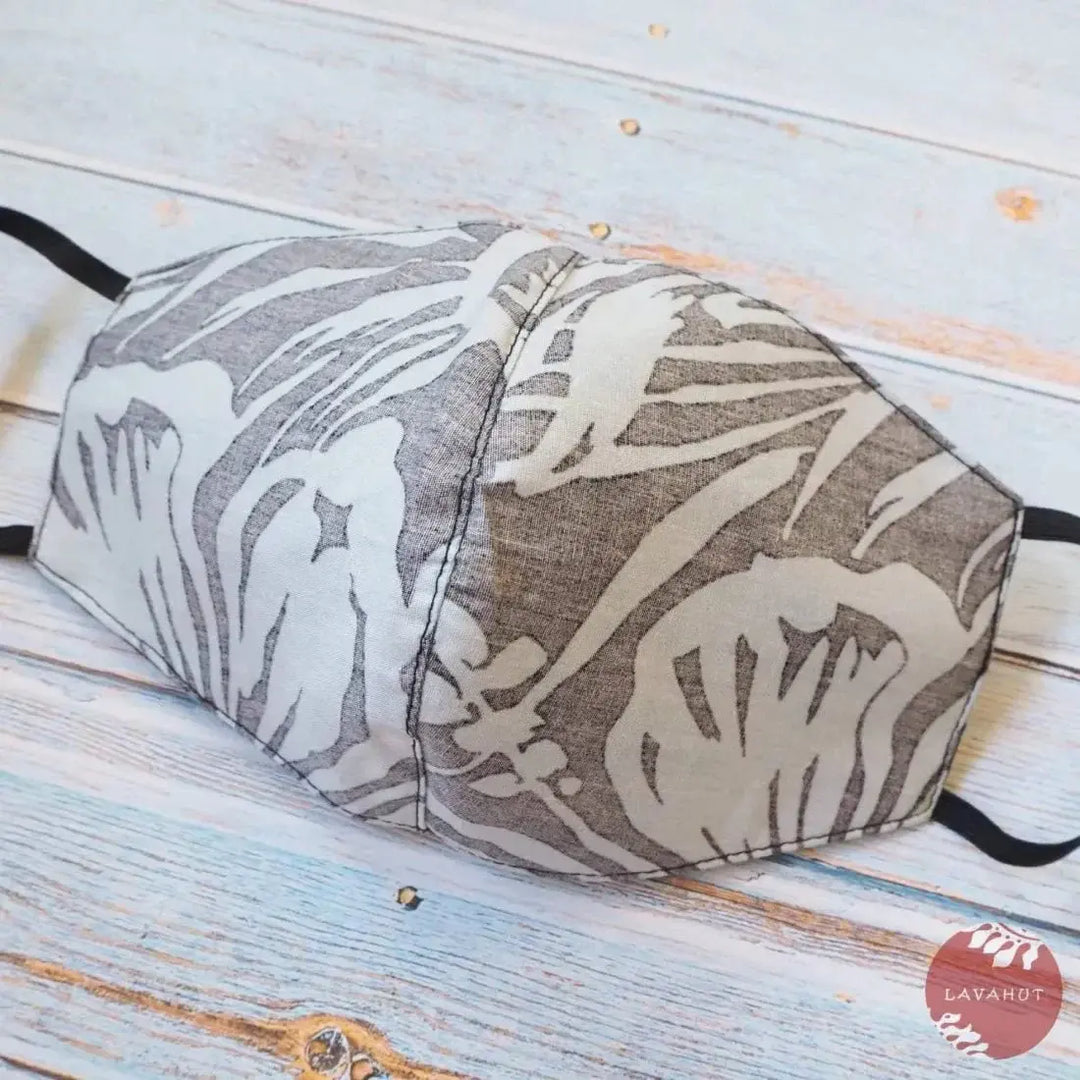 Hawaiian Face Mask • Black Hana Hou - Made in Hawaii