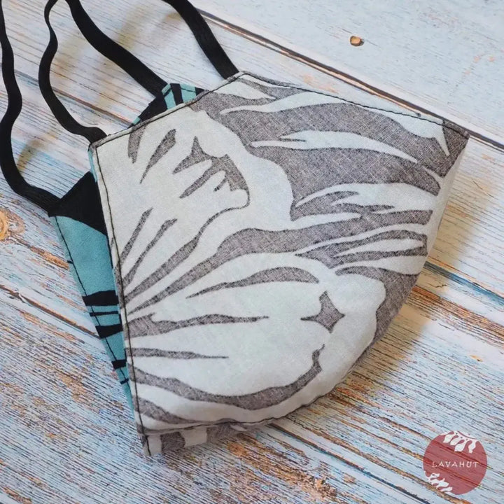 Hawaiian Face Mask • Black Hana Hou - Made in Hawaii