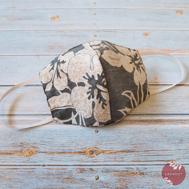 Hawaiian Face Mask • Black Sweet Pineapple – Authentic Hawaiian Face Mask by Lavahut
