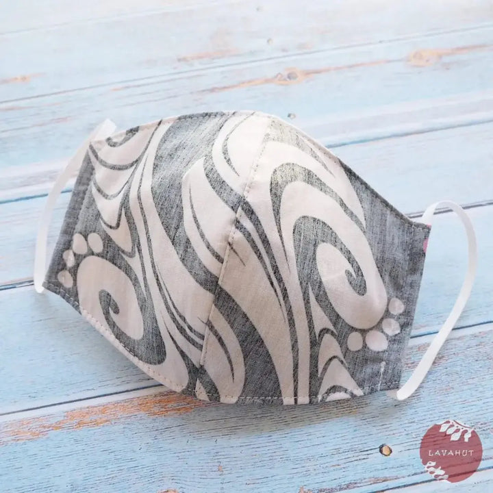 Hawaiian Face Mask • Black Volcano - Made in Hawaii