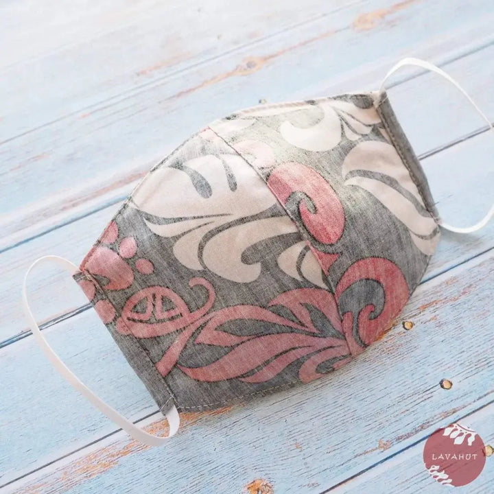 Hawaiian Face Mask • Black Volcano - Made in Hawaii