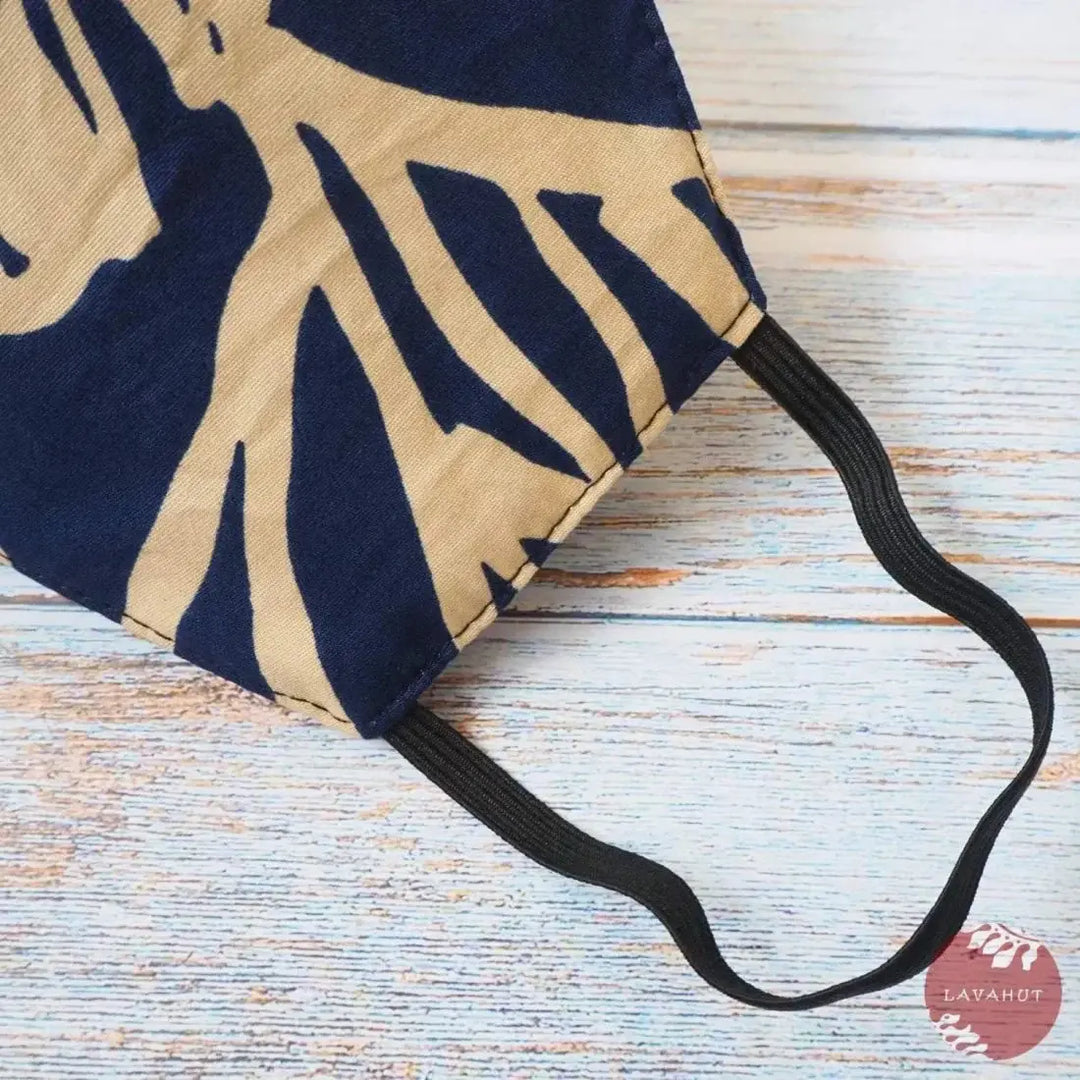 Hawaiian Face Mask • Blue Hana Hou - Made in Hawaii