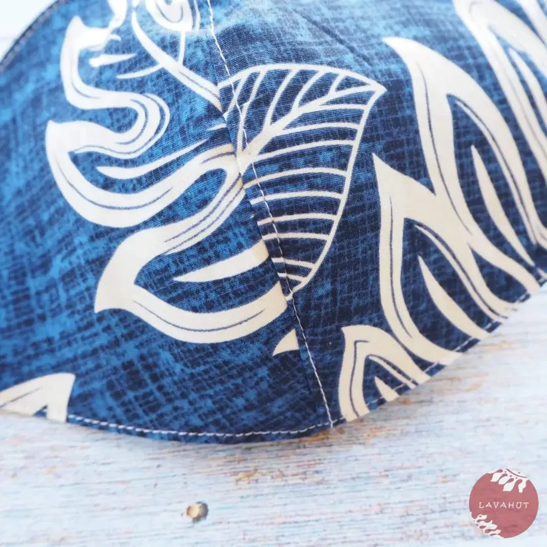 Hawaiian Face Mask • Blue Kaneohe - Made in Hawaii